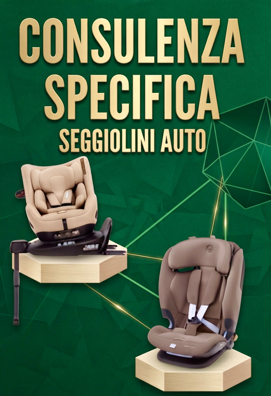 CONSULENZA SPECIFICA + GUIDA SEGGIOLINI AUTO